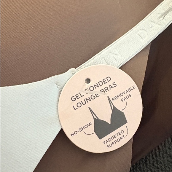 NWT 3-Pk Danskin Gel Bonded Wireless Lounge Bras - Sz. M - Picture 9 of 10